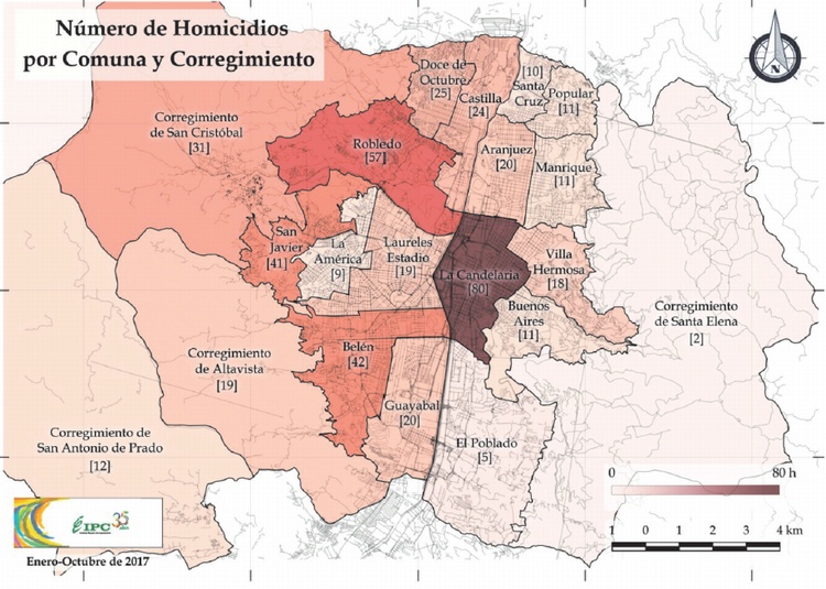 Homicidios Medell�n