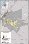 Densidad de cultivos de coca en la regi�n Meta - Guaviare, 2016