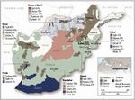 Map of Afghan Ethnicities